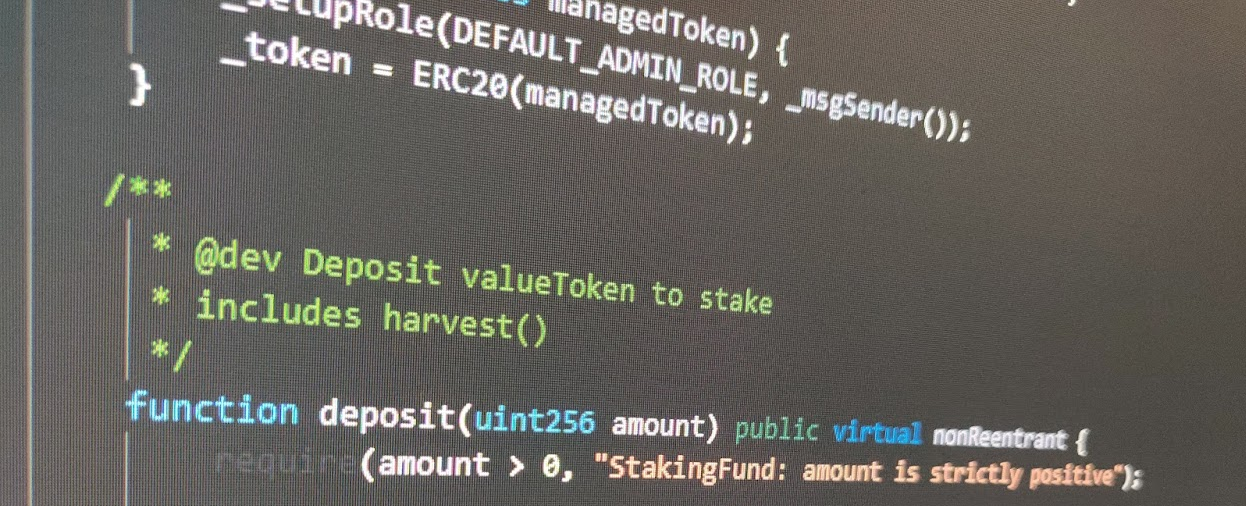 Develop Solidity code